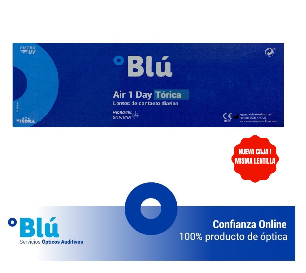 Lentillas diarias Blú Air 1 Day Tórica (Caja de 30 lentillas) - Imagen 5